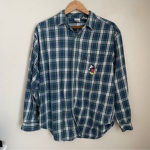 Vintage Mickey Mouse Flannel